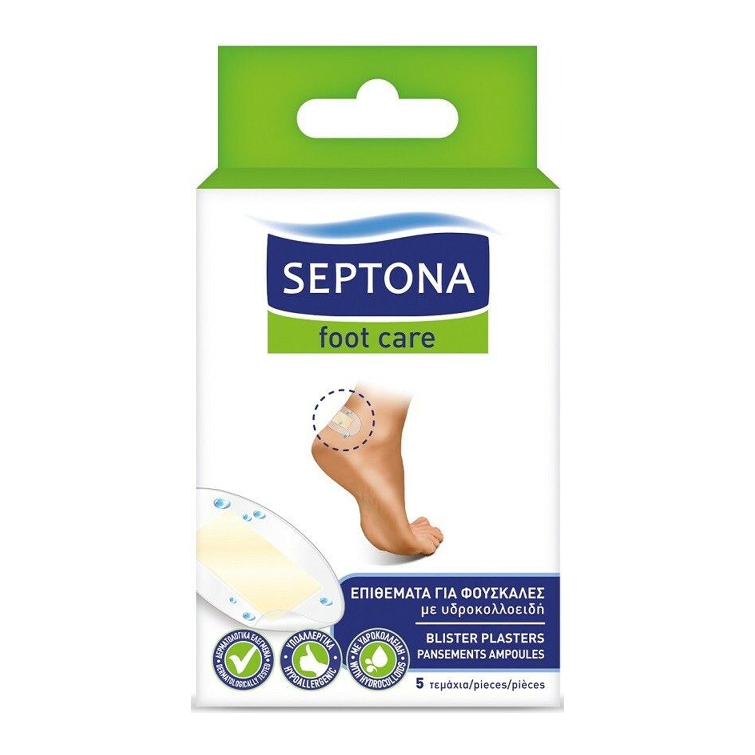 SEPTONA BLISTER PLASTER 5PCS SEPTONA BLISTER PLASTER 5PCS