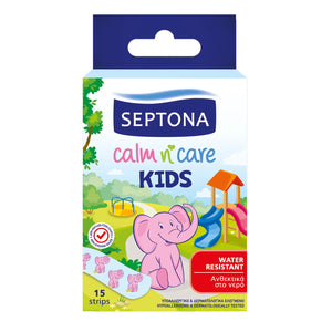 Septona Plasters calm n’ care kids 15 strips - BambiniJO | Buy Online | Jordan