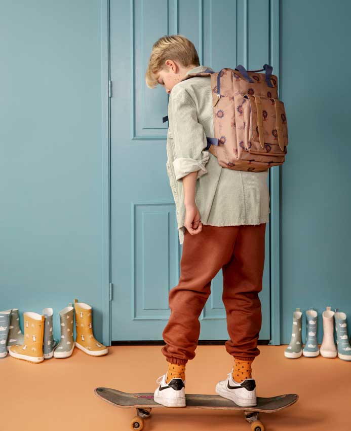 FRESK - Large Backpack - Indigo Dots FRESK - Large Backpack - Indigo Dots