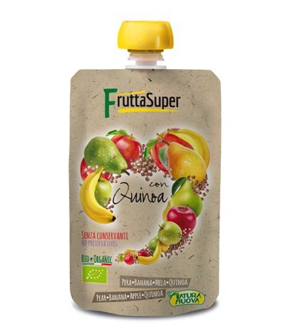 ORGANIC PEAR BANANA APPLE QUINOA PUREE (120G) - BambiniJO | Buy Online | Jordan