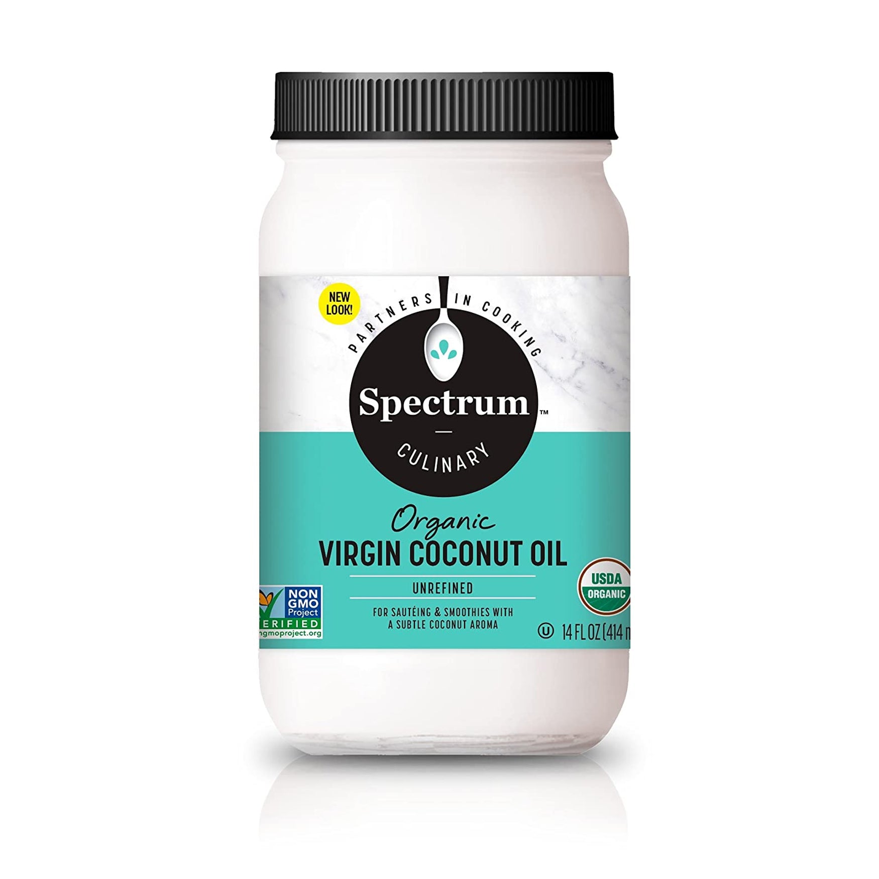 ORGANIC UNREFINED COCONUT OIL (414ML) for cooking, hair & skin care - BambiniJO | Buy Online | Jordan