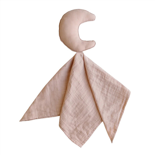 MUSHIE - Moon Lovey Organic Blanket - Blush - BambiniJO | Buy Online | Jordan