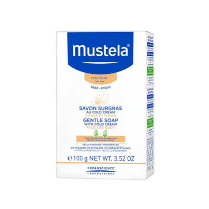 Mustela Gentle Soap with Cold Cream 150g - BambiniJO