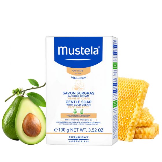 Mustela Gentle Soap with Cold Cream 150g Mustela Gentle Soap with Cold Cream 150g