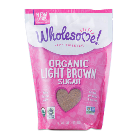 Organic Light Brown Sugar (680G) - BambiniJO | Buy Online | Jordan