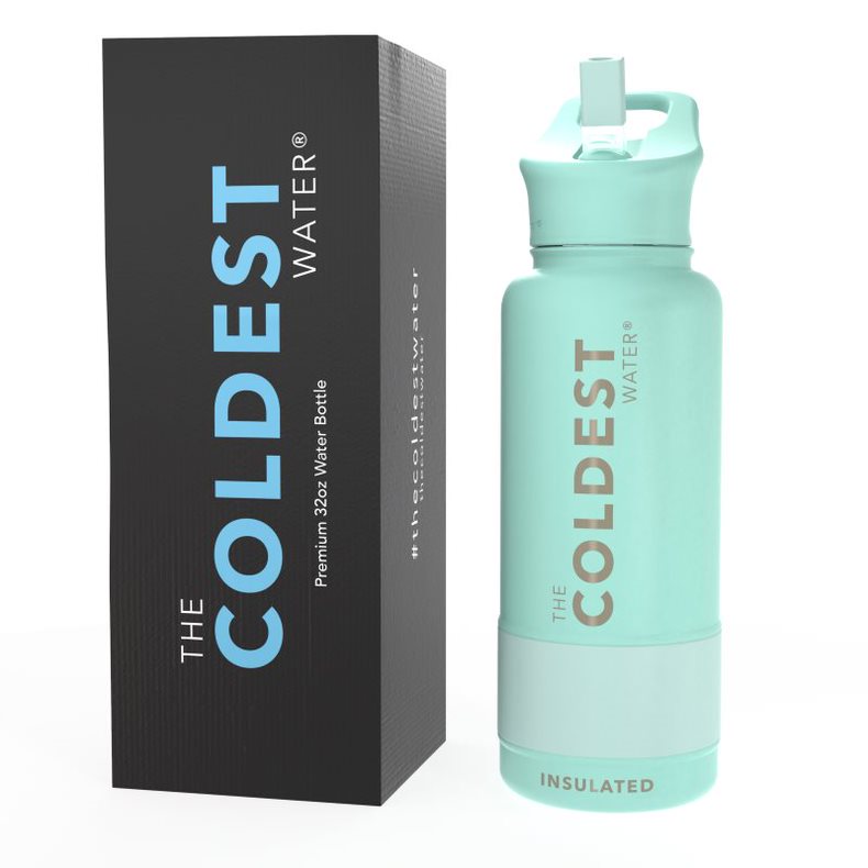 The Coldest Water - Straw Sports Bottle - 946ml - 32 OZ The Coldest Water - Straw Sports Bottle - 946ml - 32 OZ