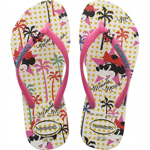 Havaianas - KIDS DISNEY COOL WHITE/PINK FLUX - BambiniJO | Buy Online | Jordan