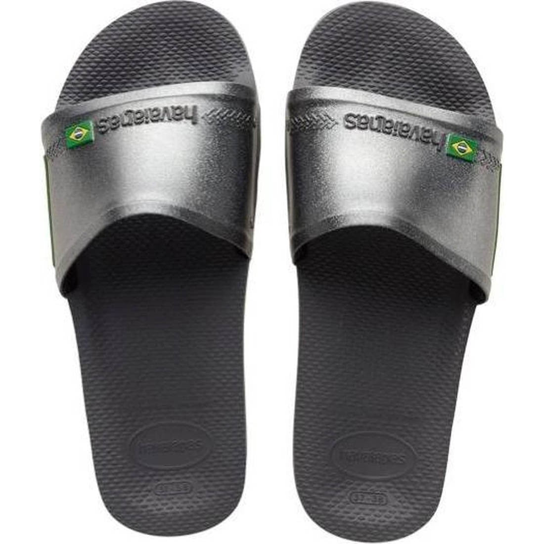 Havaianas - Slide Brasil NEW GRAPHITE Havaianas - Slide Brasil NEW GRAPHITE