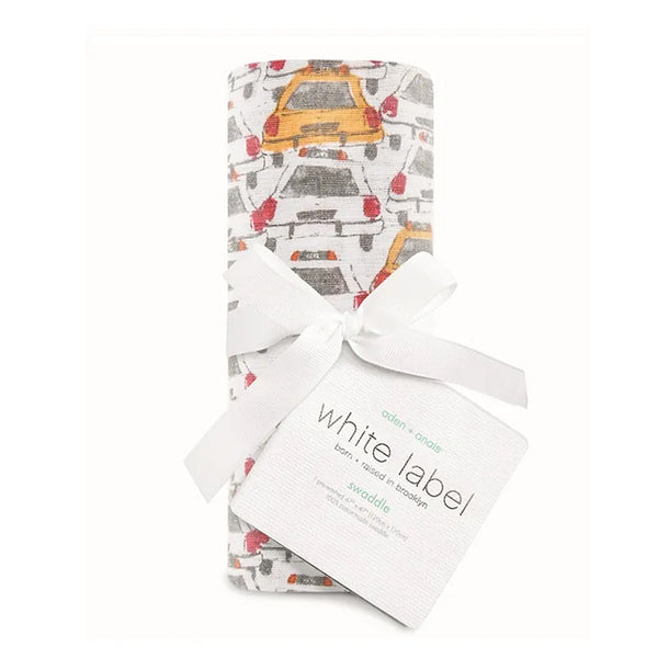 Aden + Anais - City Living - Taxis Classic Swaddle (1-pack) - BambiniJO | Buy Online | Jordan