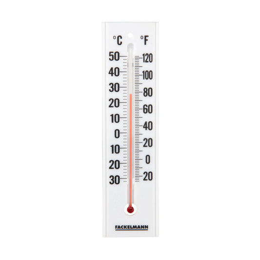 Fackelmann - Thermometer, Plastic, -30°C To +50°C, (White)