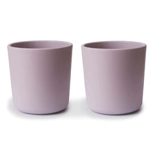Load image into Gallery viewer, MUSHIE - Silicone Dinnerware Cup - Set of 2 - Soft Lilac - BambiniJO | Buy Online | Jordan