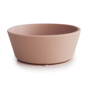 MUSHIE - Silicone Suction Bowl - Blush - BambiniJO | Buy Online | Jordan