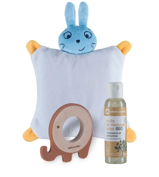 Bebe Confort Well-Being Set with Heat Cushion, Baby Oil and Teething Toy — BambiniJO Jordan