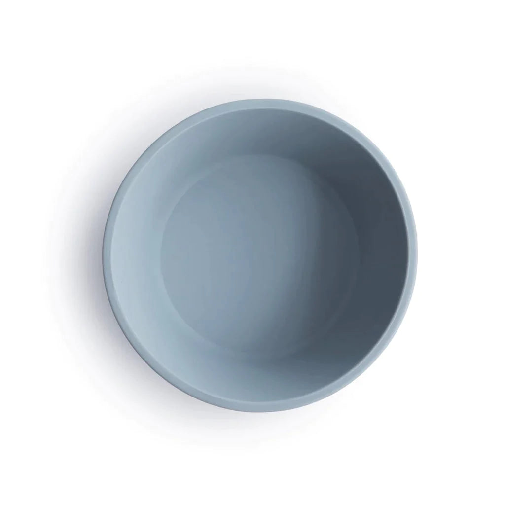 MUSHIE - Silicone Suction Bowl - Powder Blue - BambiniJO | Buy Online | Jordan