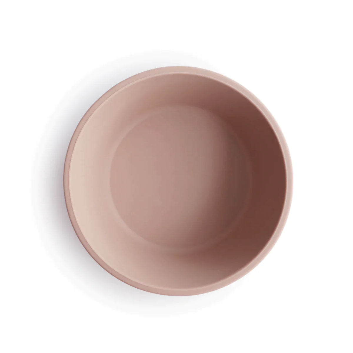 MUSHIE - Silicone Suction Bowl - Blush MUSHIE - Silicone Suction Bowl - Blush