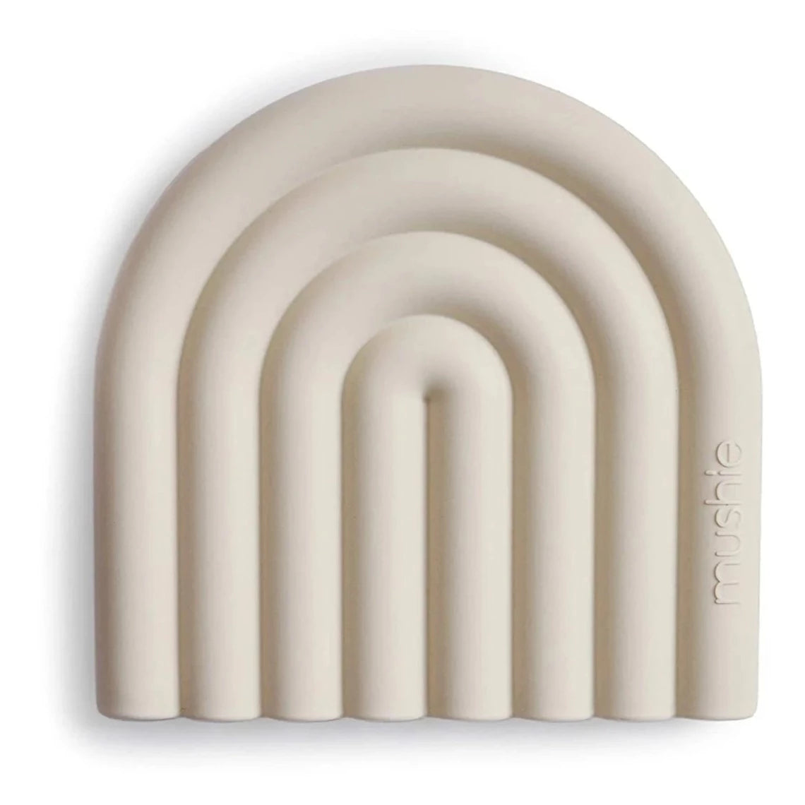 MUSHIE - Silicone Rainbow Teether - Shifting Sand - BambiniJO | Buy Online | Jordan