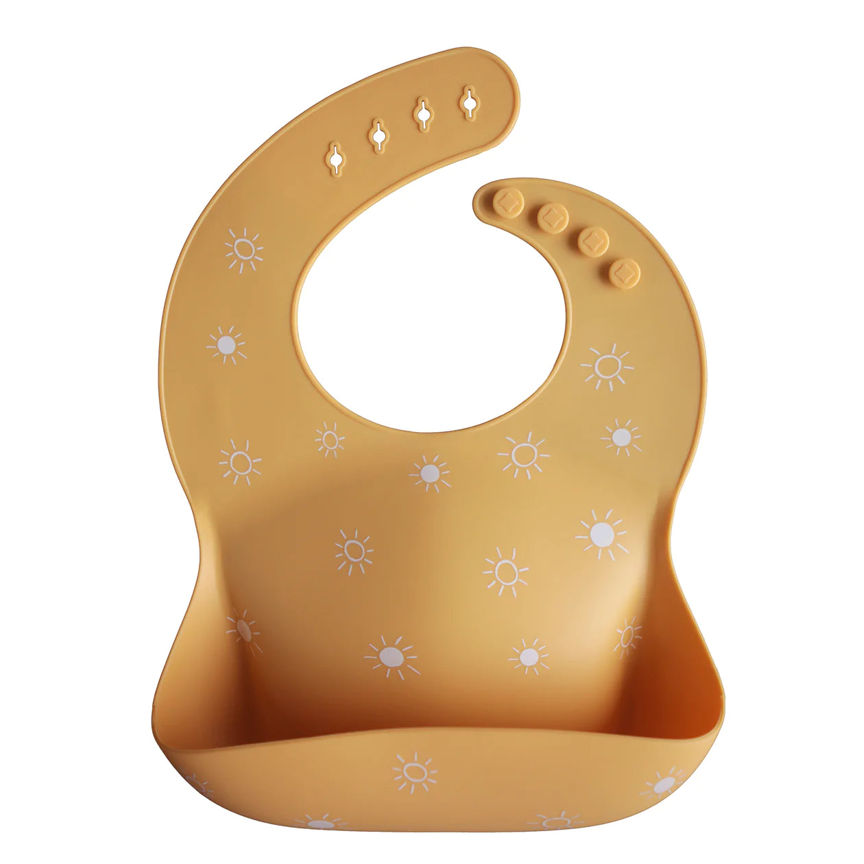 Silicone Baby Bib - Sun Silicone Baby Bib - Sun