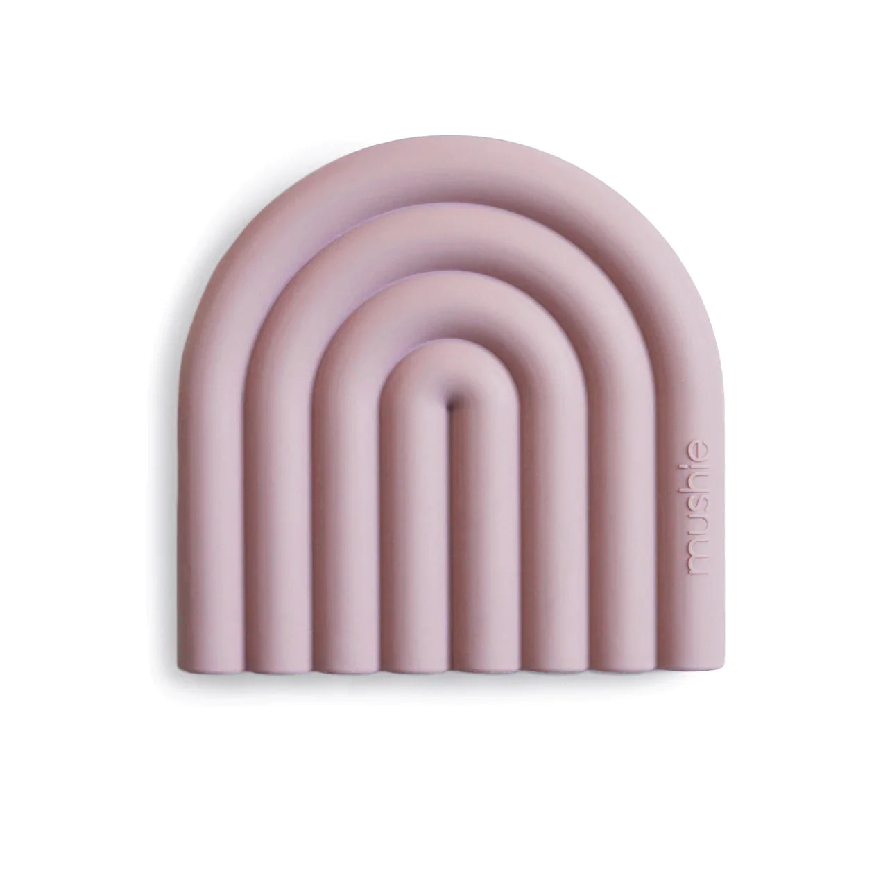MUSHIE - Silicone Rainbow Teether - Soft Lilac - BambiniJO | Buy Online | Jordan