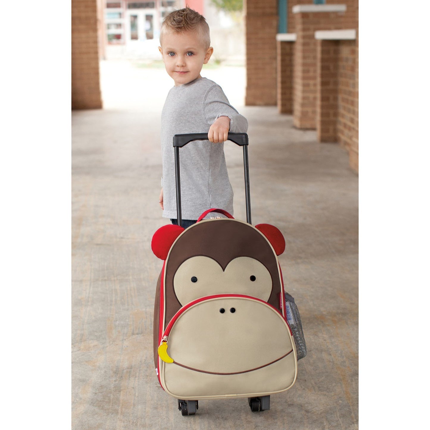 Zoo Kids Rolling Luggage - Monkey - BambiniJO | Buy Online | Jordan