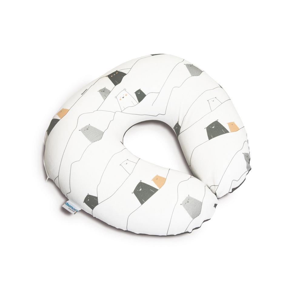 doomoo - Softy Bear Grey | Small Multi-use Organic Pillow - BambiniJO | Buy Online | Jordan