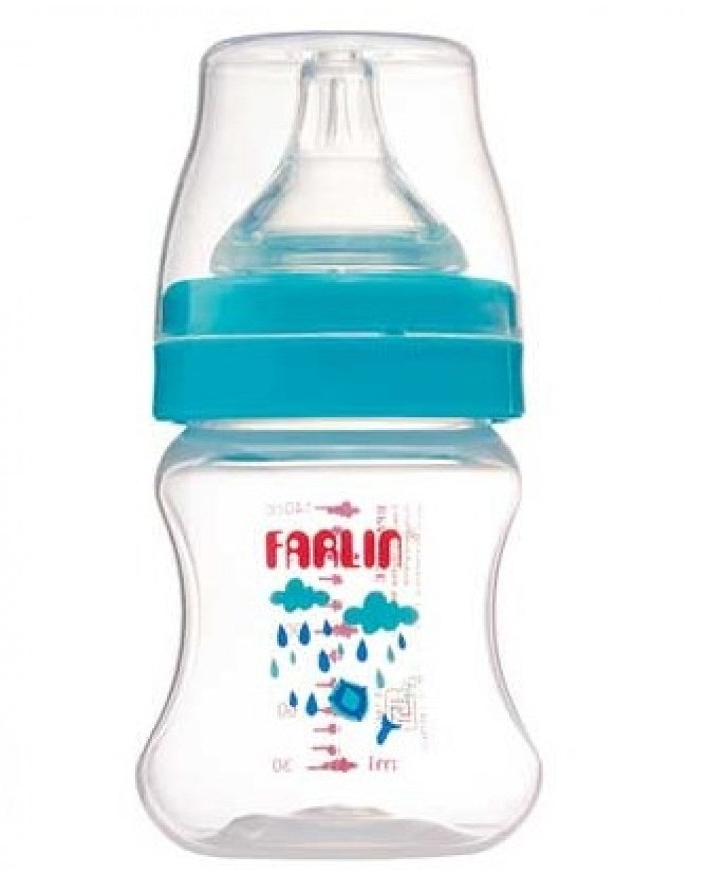 Farlin - Feeding Bottle, 140ml, Blue Farlin - Feeding Bottle, 140ml, Blue