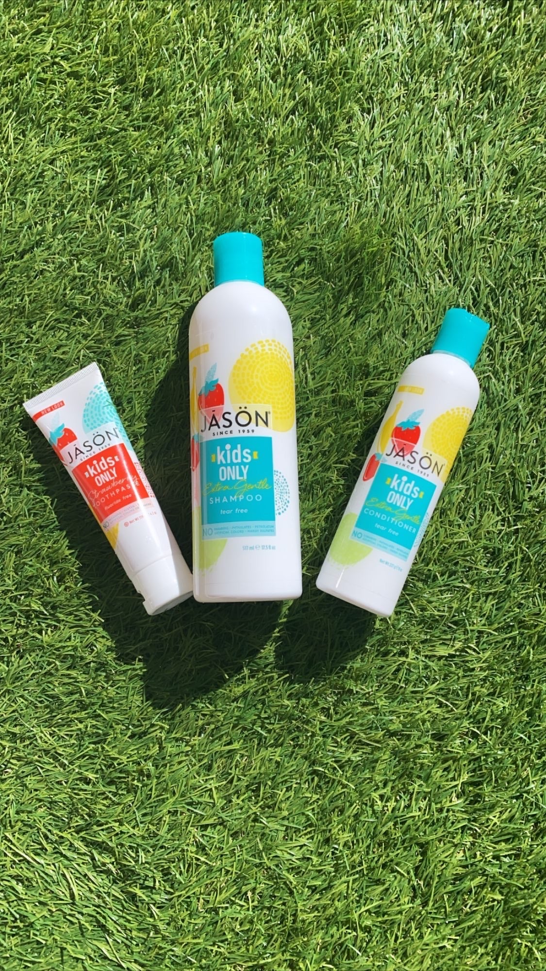 Jason Kids Strawberry Toothpaste - Fluoride FREE - BambiniJO