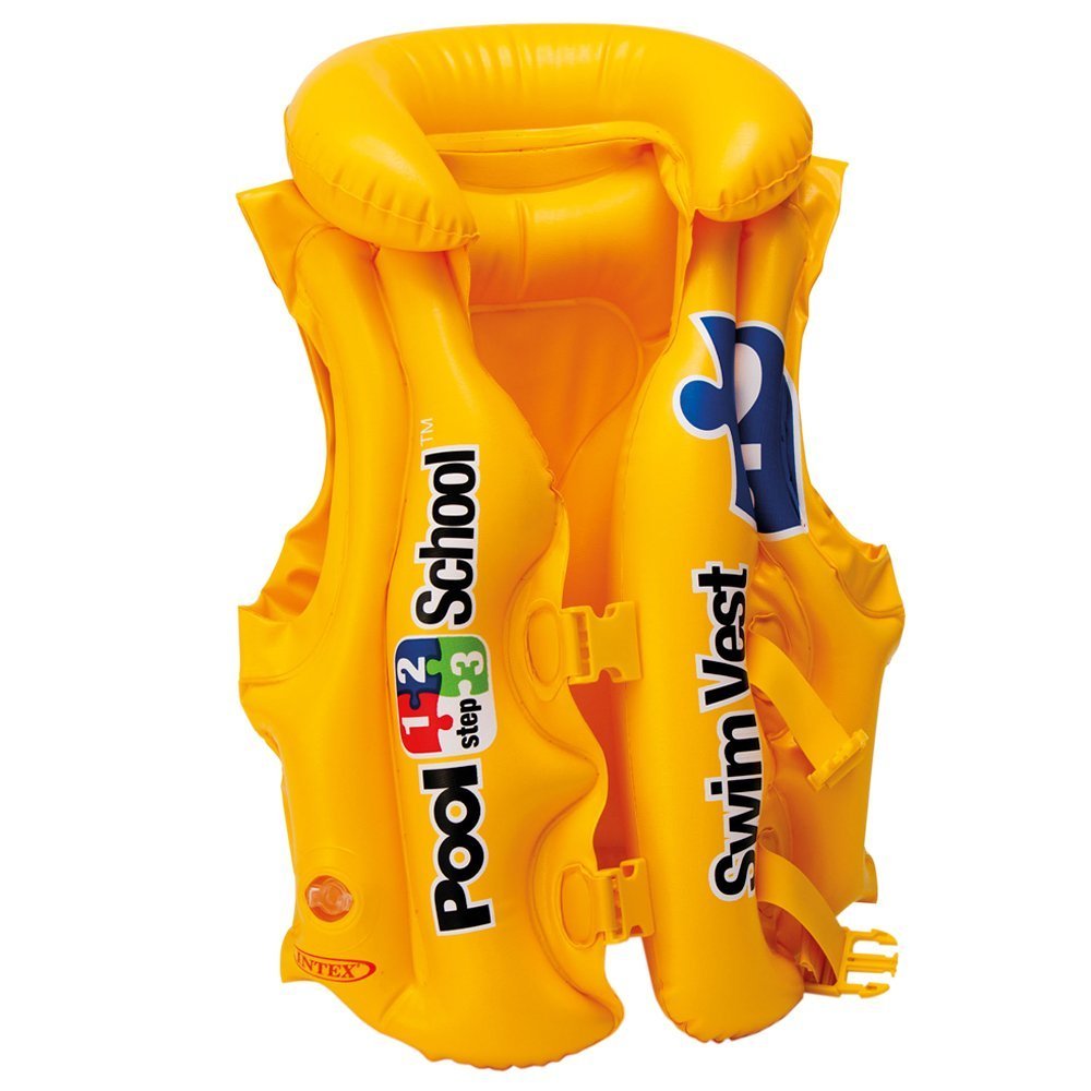 Intex - Deluxe Swim Vest Pool School, Ages 3-6 Intex - Deluxe Swim Vest Pool School, Ages 3-6