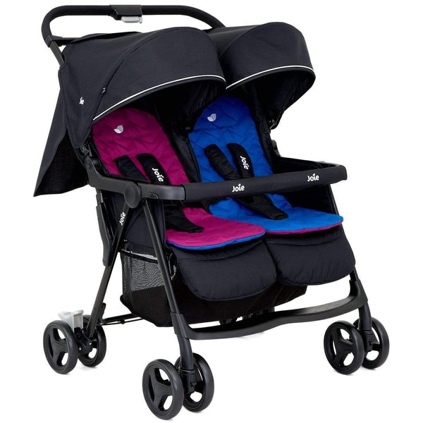 Joie - Aire Twin Stroller, Rosy & Sea Joie - Aire Twin Stroller, Rosy & Sea