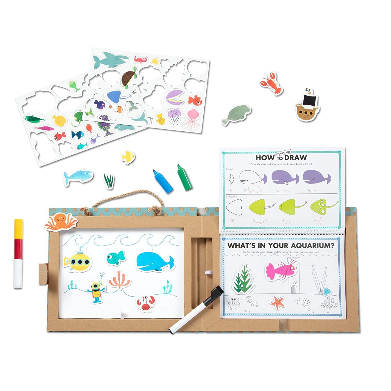 Melissa & Doug PLAY, DRAW, CREATE - Ocean Melissa & Doug PLAY, DRAW, CREATE - Ocean