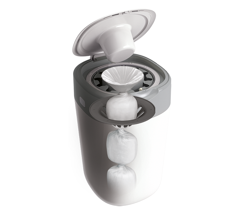 Tommee Tippee Twist & Click Disposal System | Blue | With 1 Cassette Inside Tommee Tippee Twist & Click Disposal System | Blue | With 1 Cassette Inside