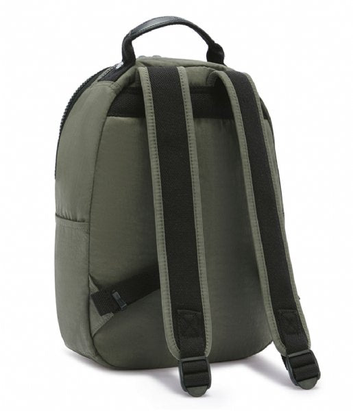 SEOUL Small backpack with tablet protection Green Moss SEOUL Small backpack with tablet protection Green Moss