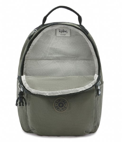 SEOUL Small backpack with tablet protection Green Moss SEOUL Small backpack with tablet protection Green Moss