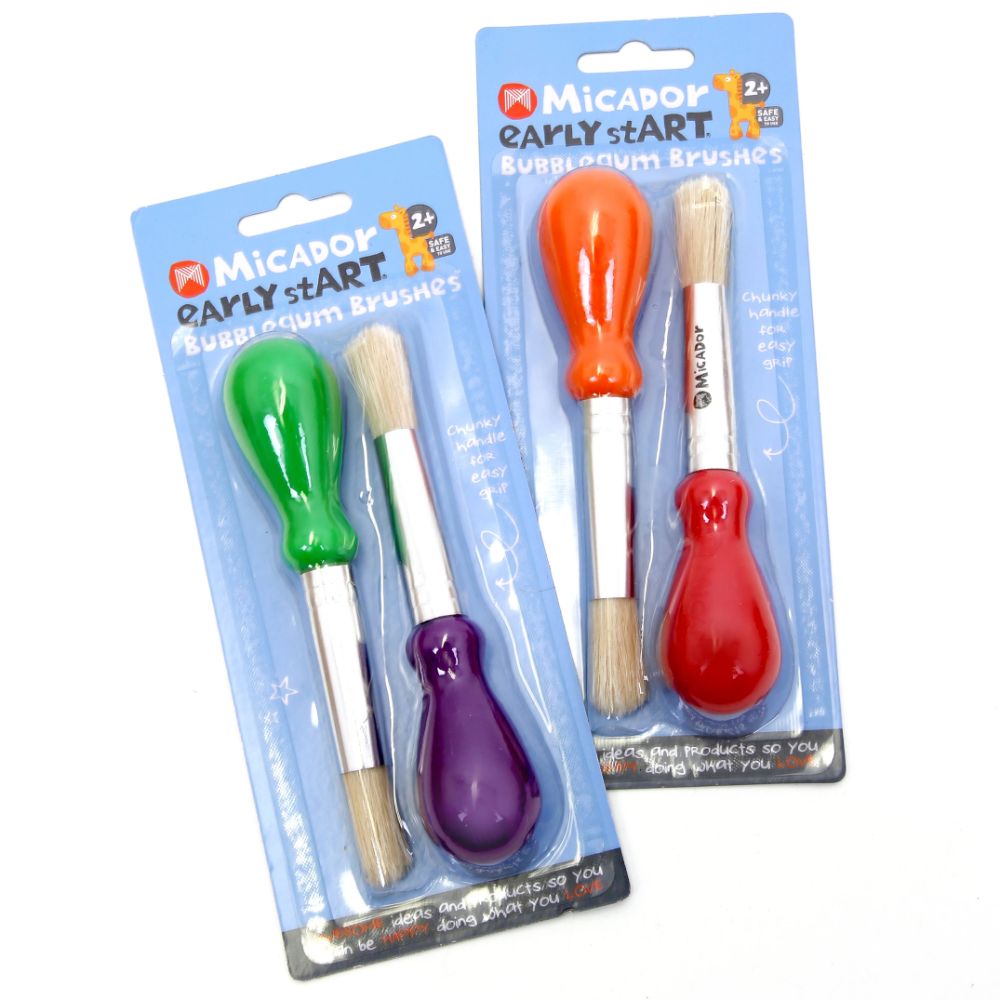 Micador - Early Start Bubblegum Brushes - Assorted, Pack of 2 - BambiniJO | Buy Online | Jordan