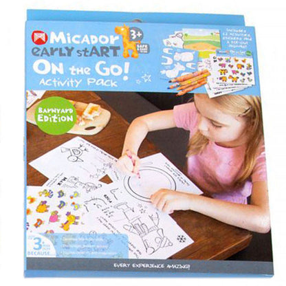 Micador - On The Go Activity Pack - Barnyard Edition - BambiniJO | Buy Online | Jordan