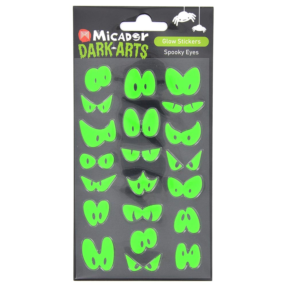 Micador - Glow Stickers - Spooky Eyes Micador - Glow Stickers - Spooky Eyes