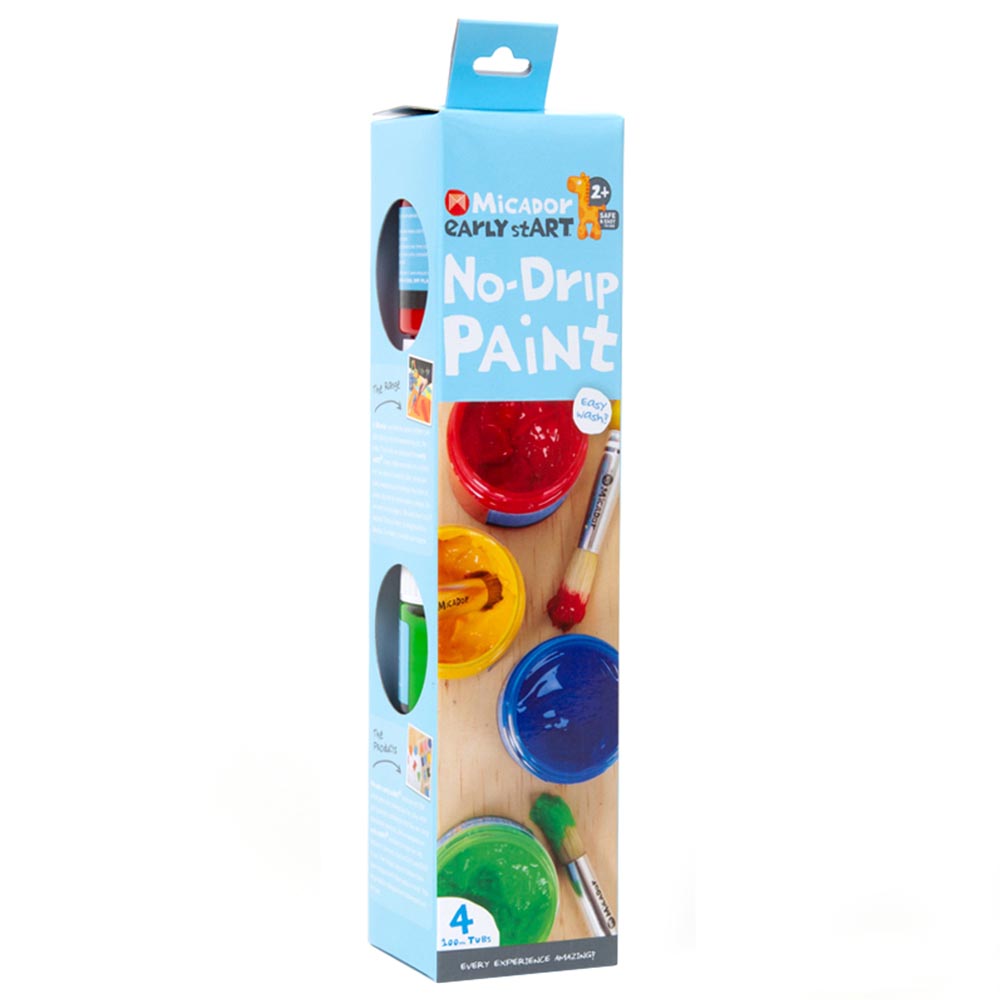 Micador - Early Start - No Drip Paint 4pcs Micador - Early Start - No Drip Paint 4pcs