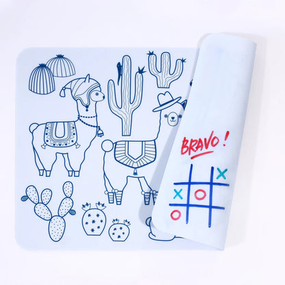 Superpetit - Mini Silicone Placemat Cactus Valley - BambiniJO | Buy Online | Jordan