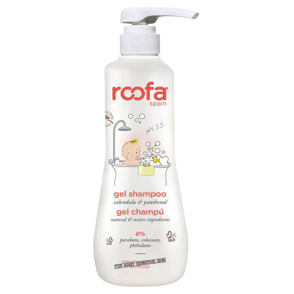 Roofa - Gel Shampoo | Hair & Body | Sensitive Skin | 500ml + 75ml FREE - BambiniJO | Buy Online | Jordan