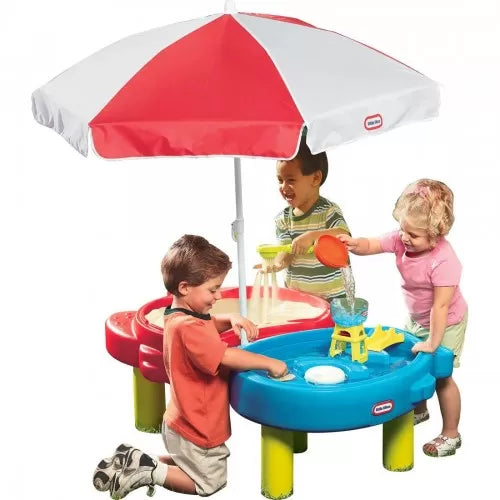 Little tikes sand and shop water table with umbrella