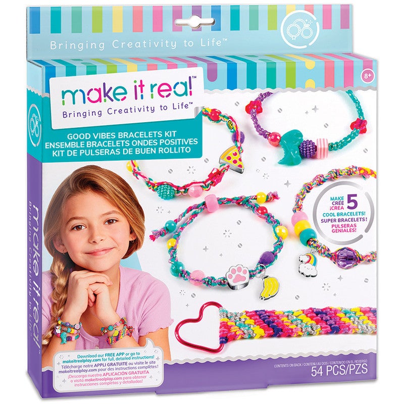 Make it Real - Good Vibes Bracelet Kit Make it Real - Good Vibes Bracelet Kit