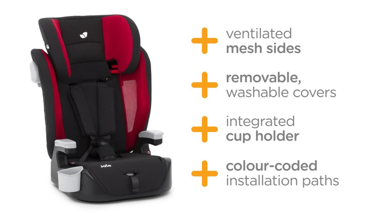 Joie - Elevate Car Seat - Two Tone Black | 9-36 kg Joie - Elevate Car Seat - Two Tone Black | 9-36 kg
