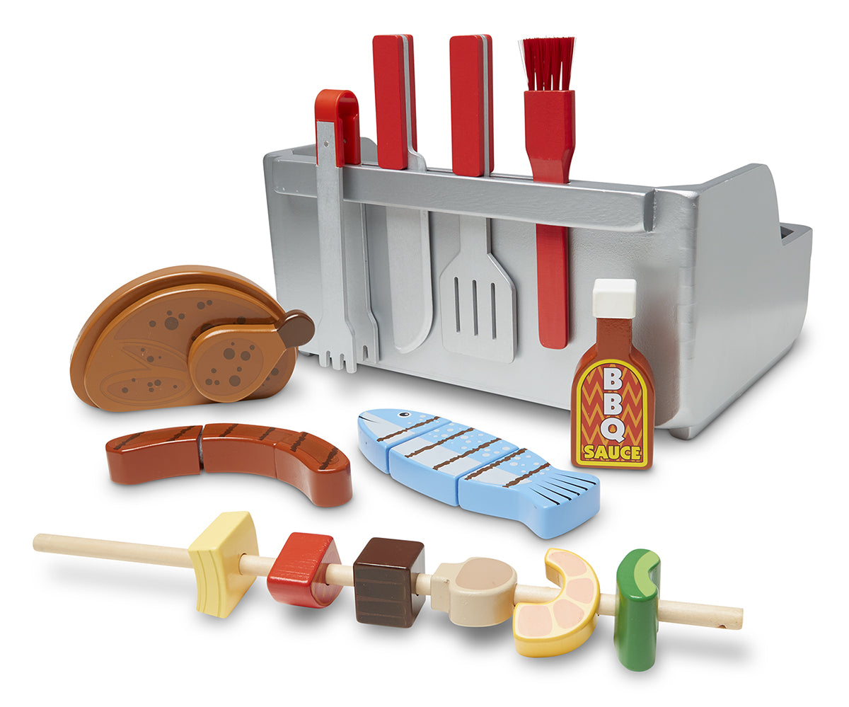 Melissa & Doug Rotisserie & Grill Barbecue Set Melissa & Doug Rotisserie & Grill Barbecue Set