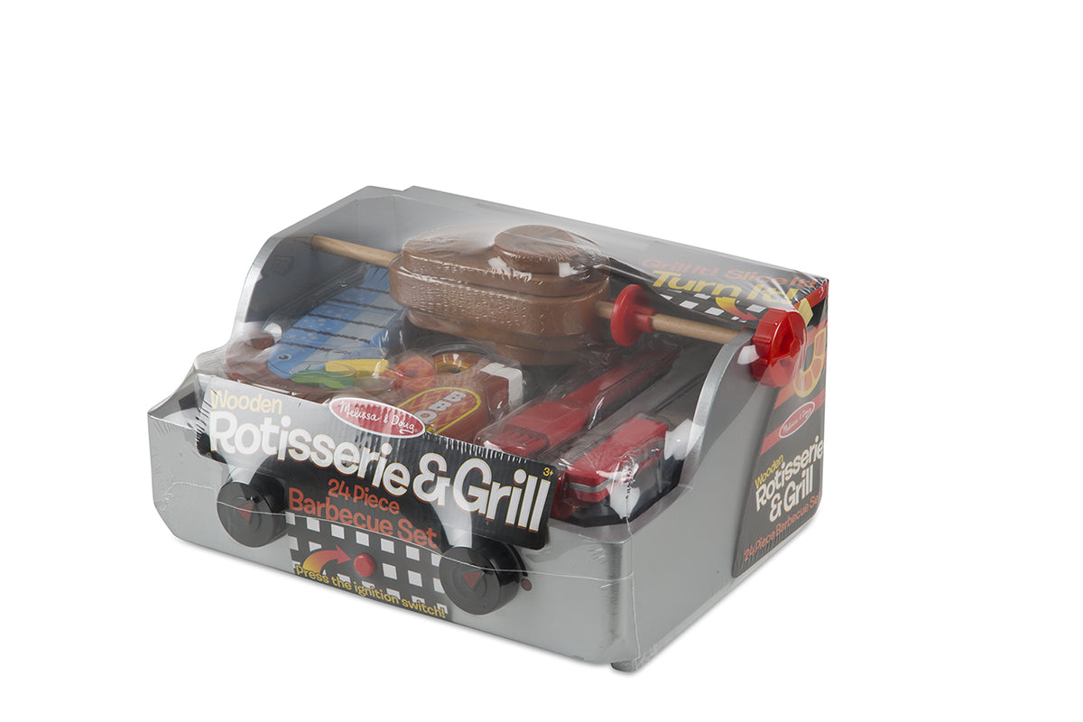 Melissa & Doug Rotisserie & Grill Barbecue Set Melissa & Doug Rotisserie & Grill Barbecue Set