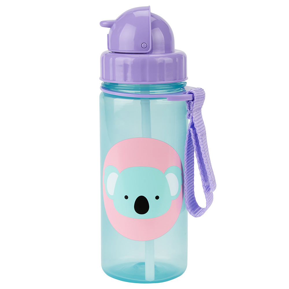 Zoo Straw Bottle - Koala - 384.5ml Zoo Straw Bottle - Koala - 384.5ml