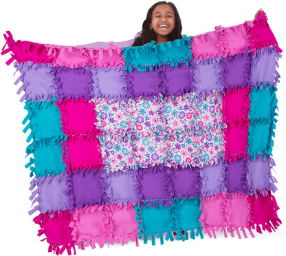 Melissa & Doug CREATED BY ME - FLOWER FLEECE QUILT - BambiniJO | Buy Online | Jordan