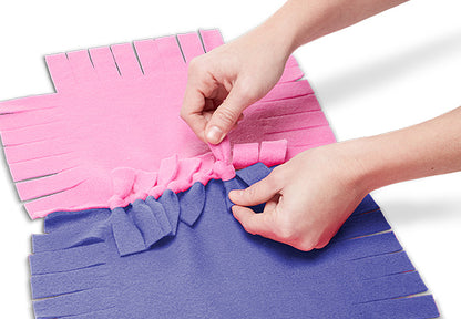 Melissa & Doug CREATED BY ME - FLOWER FLEECE QUILT - BambiniJO | Buy Online | Jordan