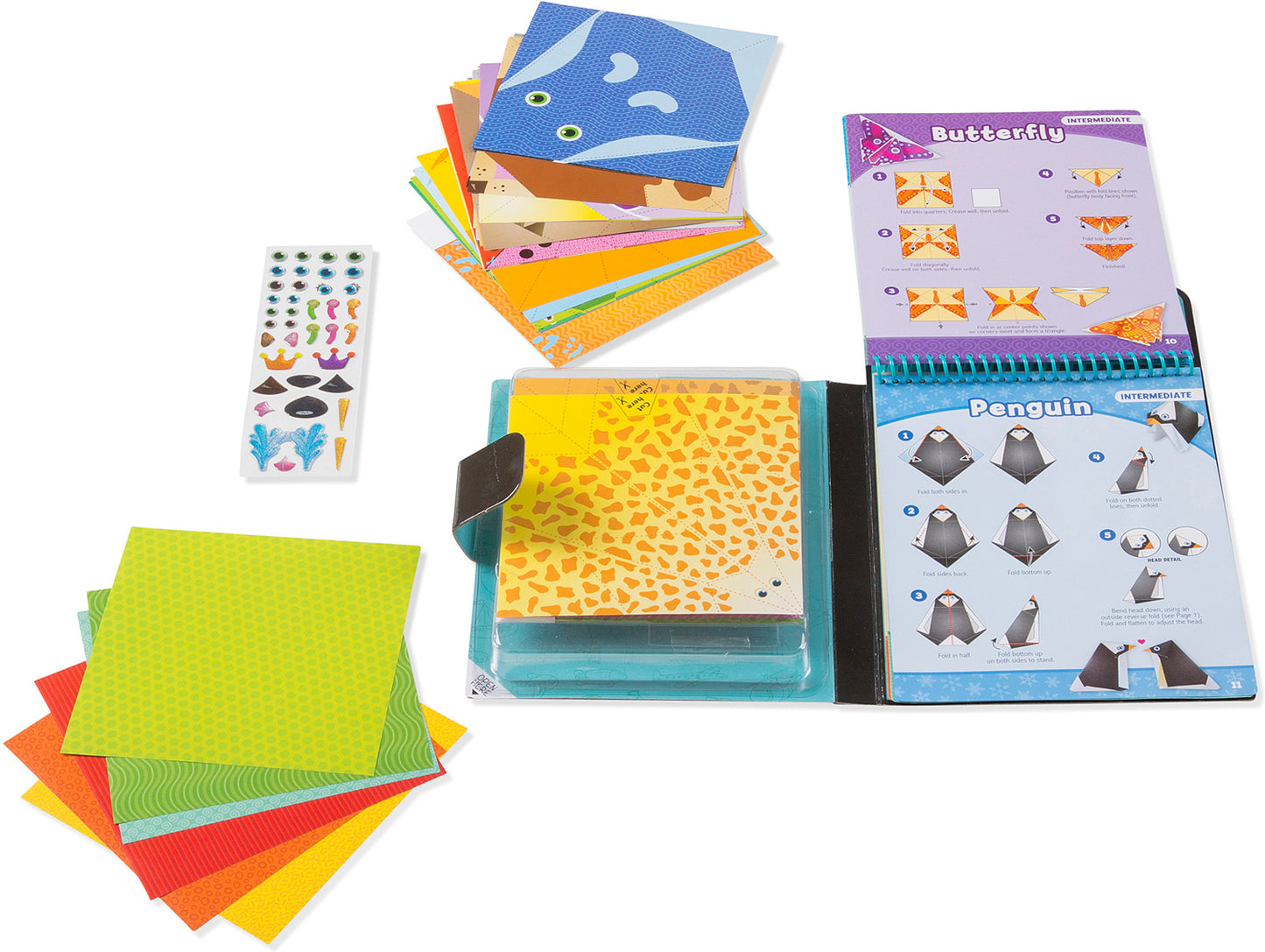 Melissa & Doug ON-THE-GO CRAFTS - ORIGAMI ACTIVITY SET - ANIMALS - BambiniJO | Buy Online | Jordan