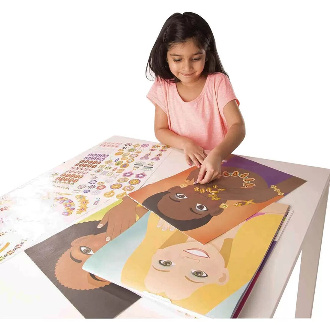 Melissa & Doug - Jewelry & Nails Glitter Collection Sticker Pad - BambiniJO | Buy Online | Jordan