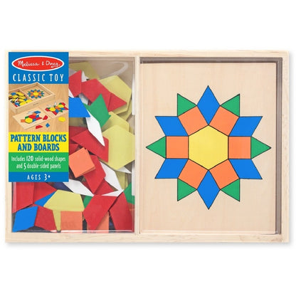 Melissa & Doug Pattern Blocks and Boards 3+ - BambiniJO | Buy Online | Jordan