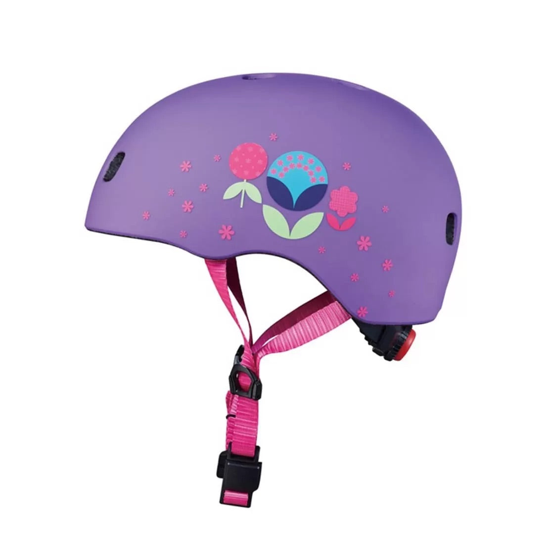 Micro PC Helmet Floral Purple Micro PC Helmet Floral Purple
